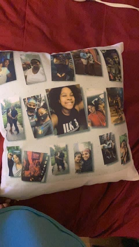 Custom White Pillow Single Sided