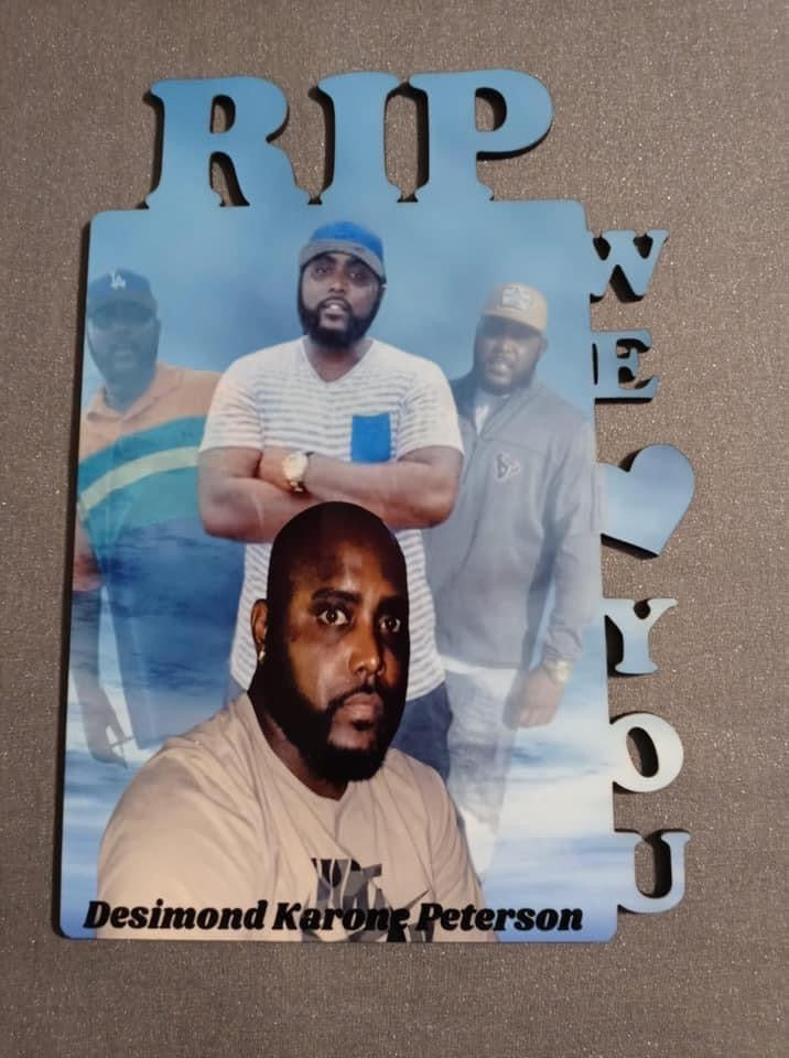Memorial photo frame