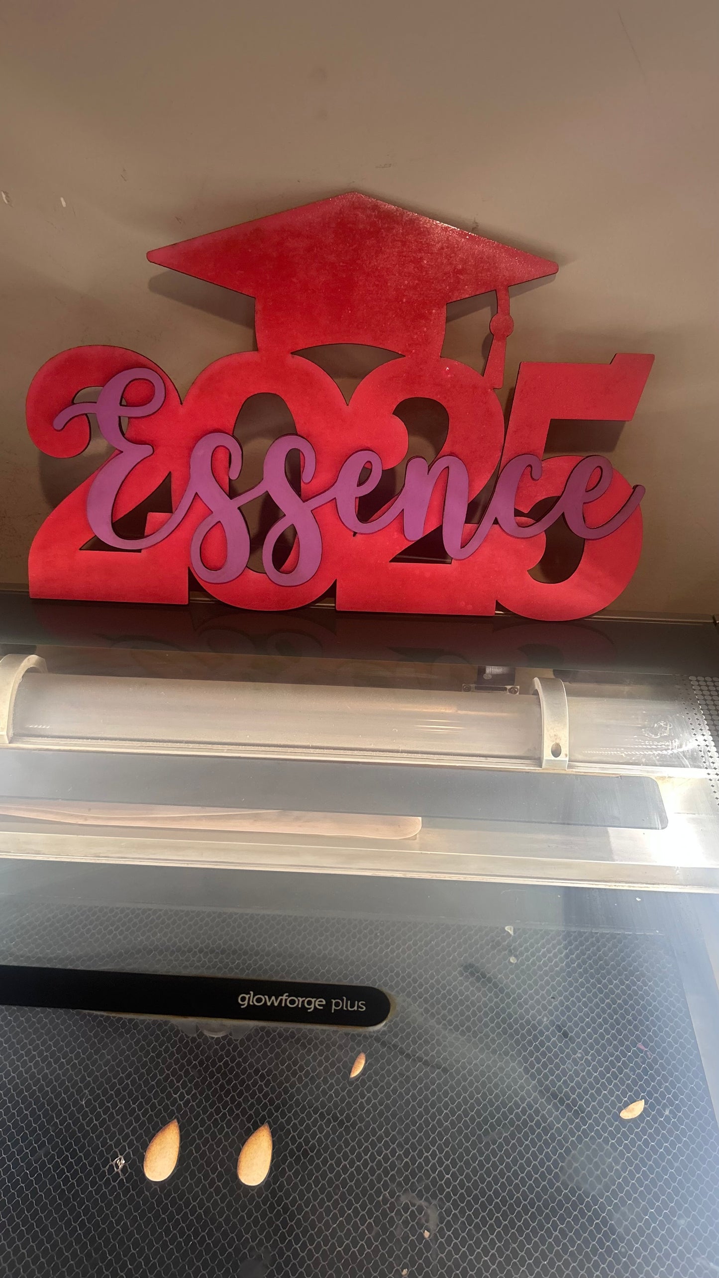 Graduation hand sign / photo prop