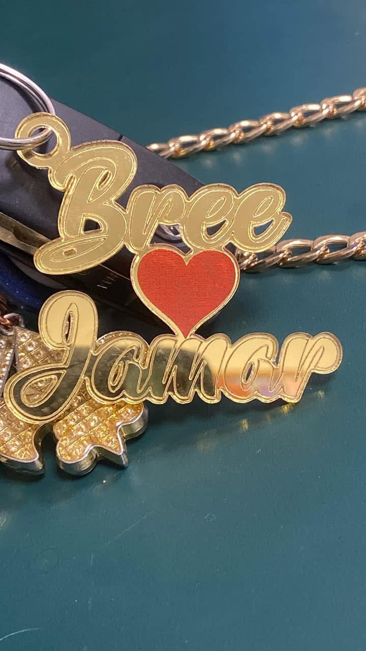 Couple keychain