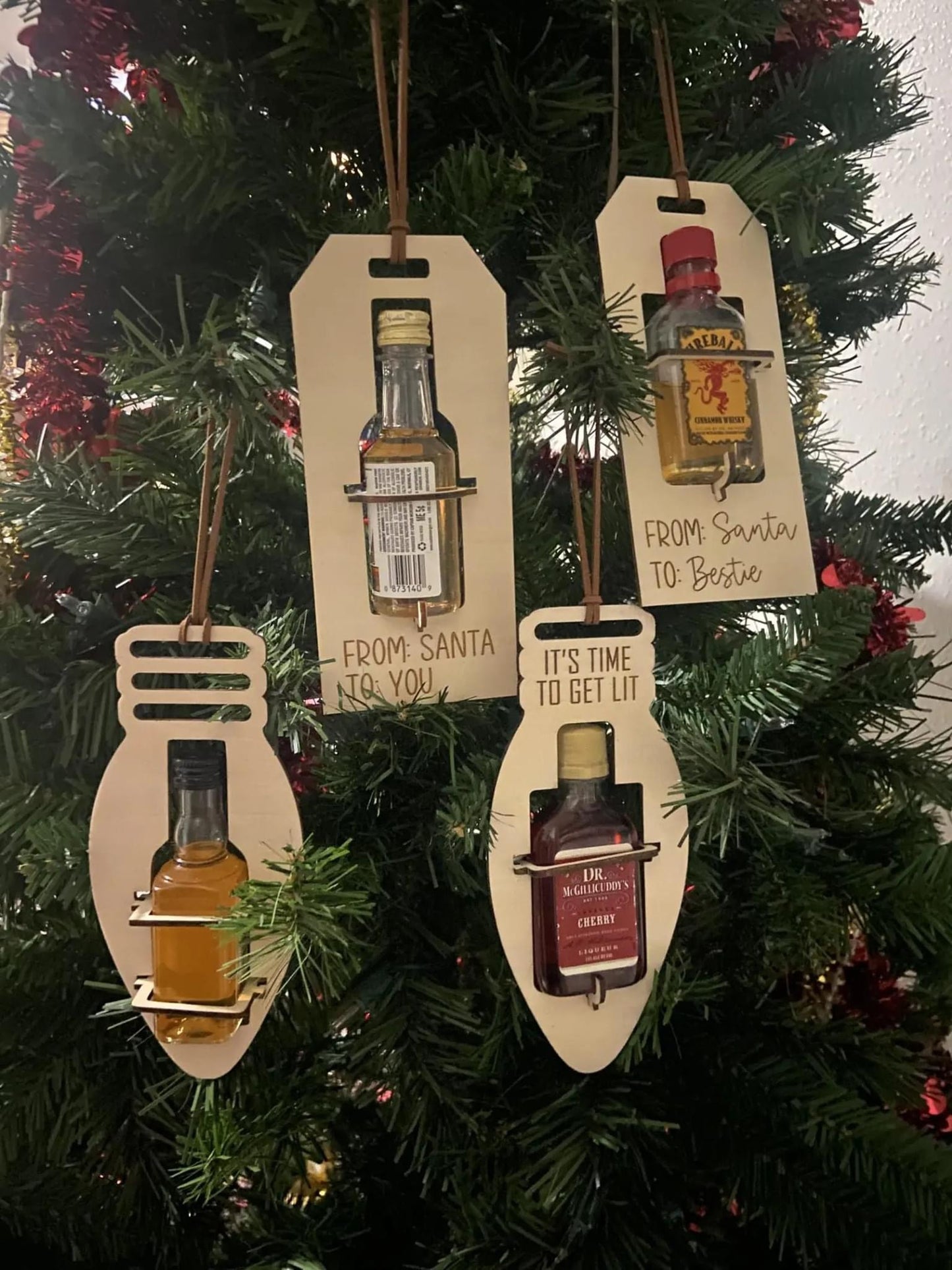 Mini shooters ornaments