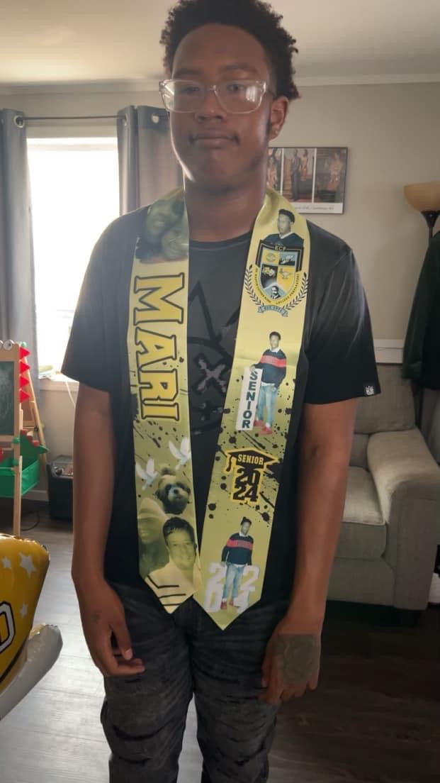 72 inch adult Graduation Stole