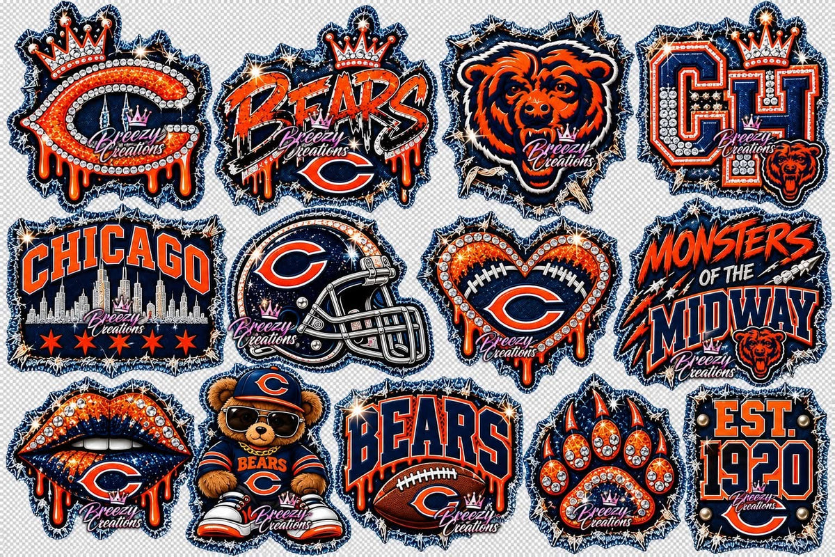 New bears faux patches