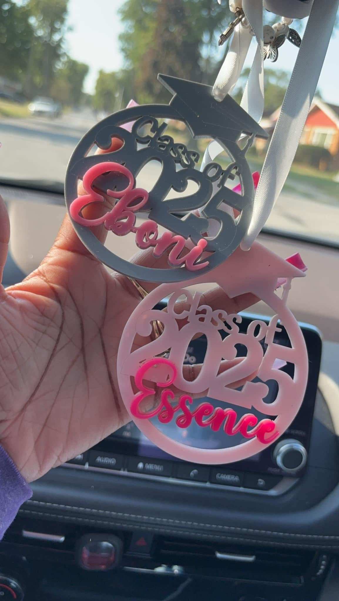 Graduation car ornaments