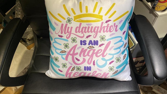 Custom White Pillow Single Sided