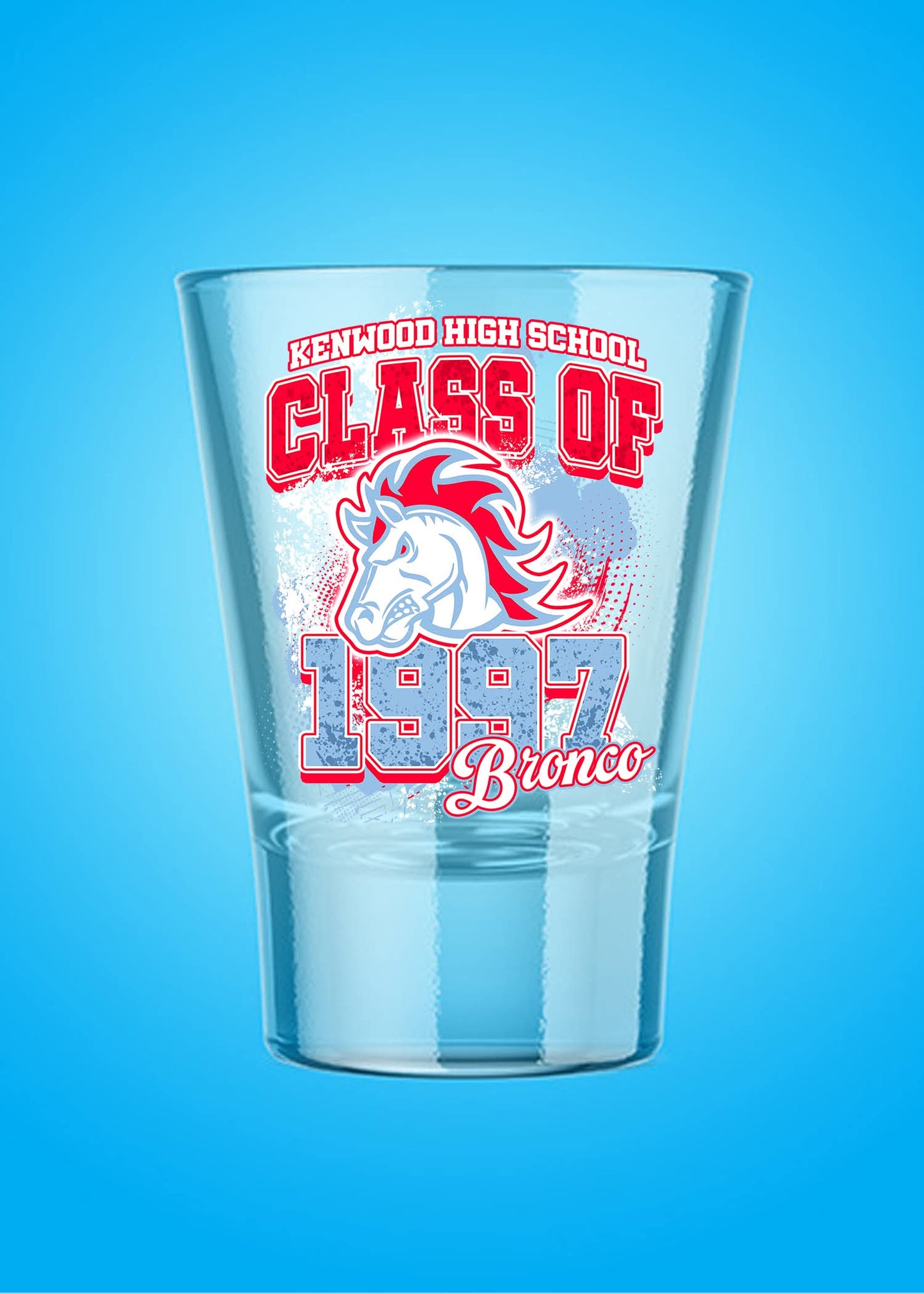 Kenwood class of 97 shot glass