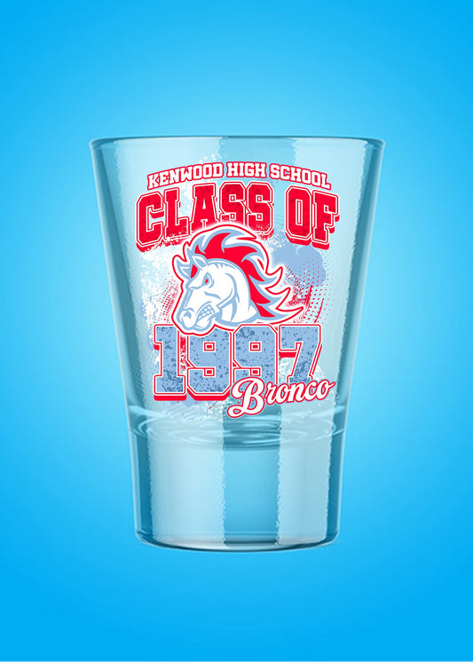 Kenwood class of 97 shot glass