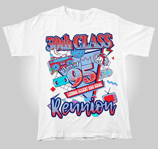 Kenwood class of 95 reunion shirt