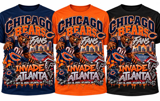 Chicago invades atl shirt