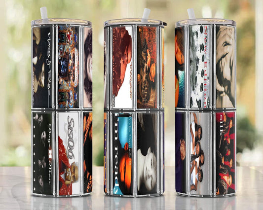 90’s theme tumbler